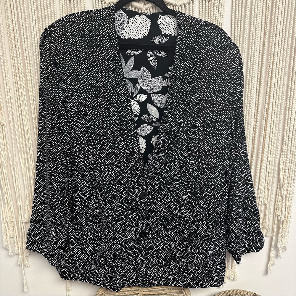 Vintage Chaus reversible blazer